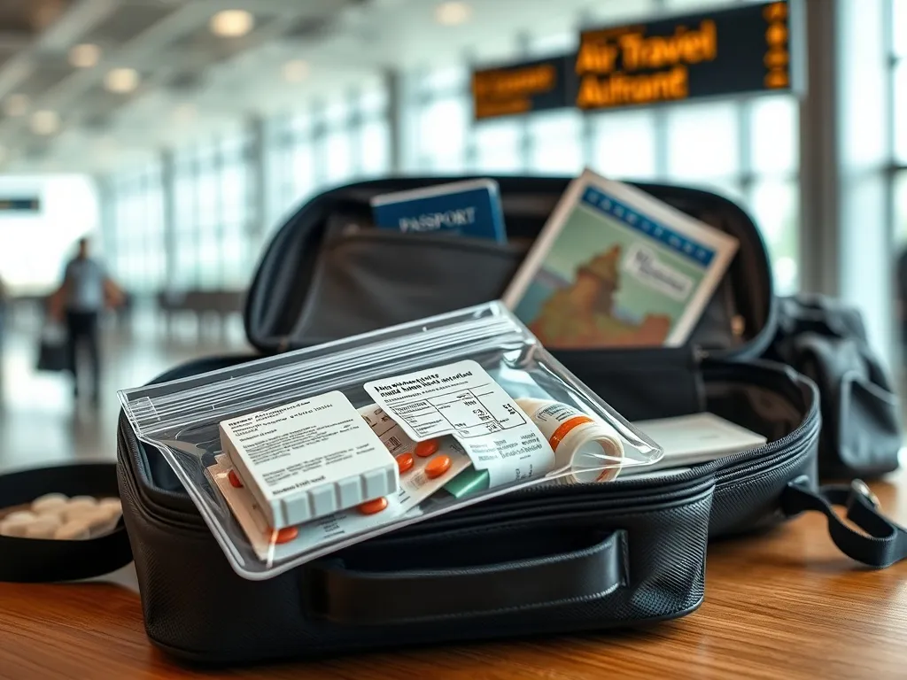 Jak spakować leki do samolotu? Praktyczne porady dla podróżnych