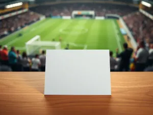 Co oznacza biała kartka w piłce nożnej? Wyjaśniamy zasady